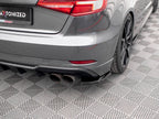 Maxton Design - REAR SIDE SPLITTERS AUDI S3 SPORTBACK 8V FACELIFT
