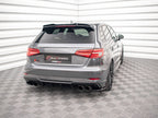 Maxton Design - REAR SIDE SPLITTERS AUDI S3 SPORTBACK 8V FACELIFT