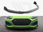 Maxton Design - FRONT SPLITTER V.1 + FLAPS AUDI RS5 F5 FACELIFT