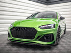 Maxton Design - FRONT SPLITTER V.1 + FLAPS AUDI RS5 F5 FACELIFT