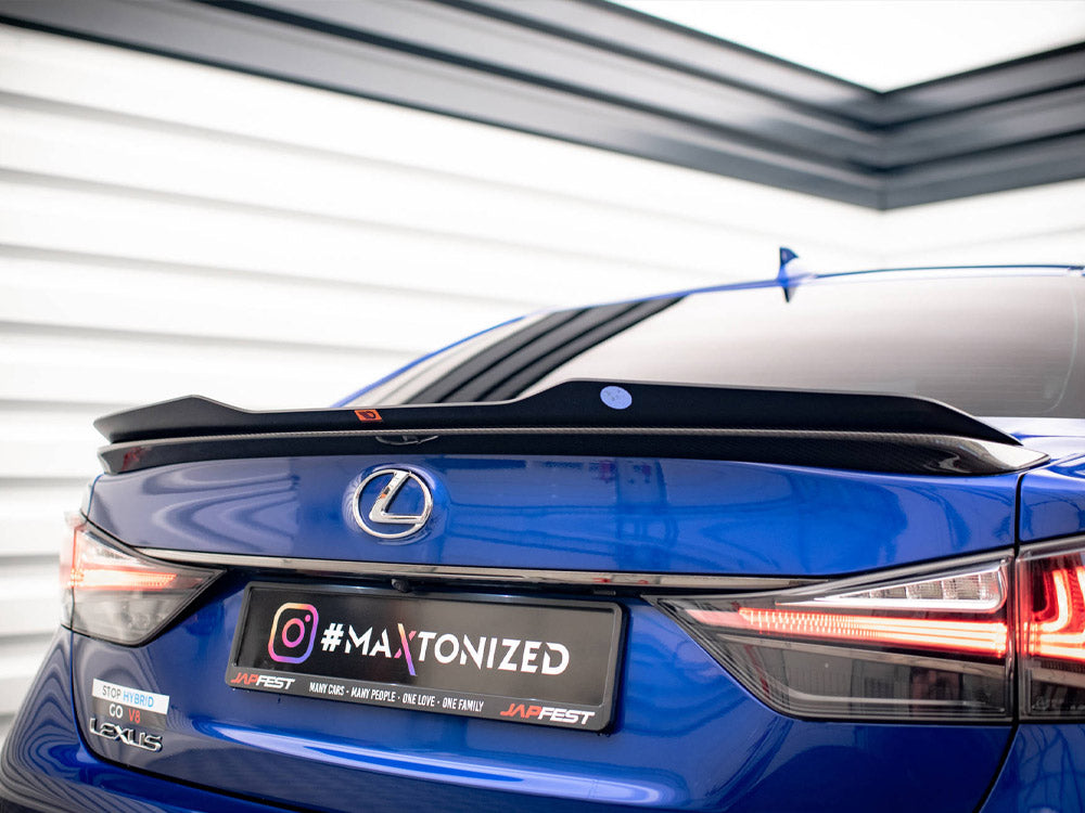 Maxton Design - SPOILER CAP LEXUS GS F MK4 FACELIFT