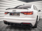 Maxton Design - Spoiler Cap V.1 Audi S4 / A4 Standard / S-Line / Competition Sedan B9 / B9 Facelift