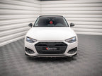 Maxton Design - FRONT SPLITTER V.1 AUDI A4 B9 FACELIFT