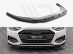 Maxton Design - FRONT SPLITTER V.2 AUDI A4 B9 FACELIFT