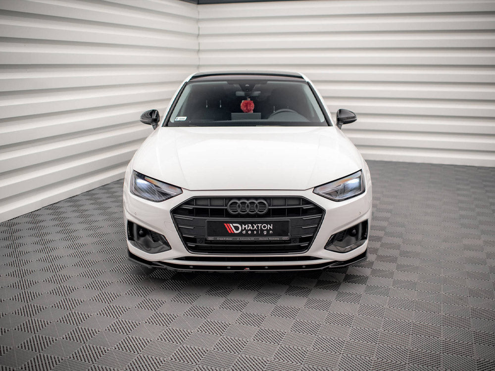 Maxton Design - FRONT SPLITTER V.2 AUDI A4 B9 FACELIFT