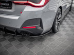Maxton Design - STREET PRO REAR SIDE SPLITTERS BMW 4 GRAN COUPE M-PACK G26