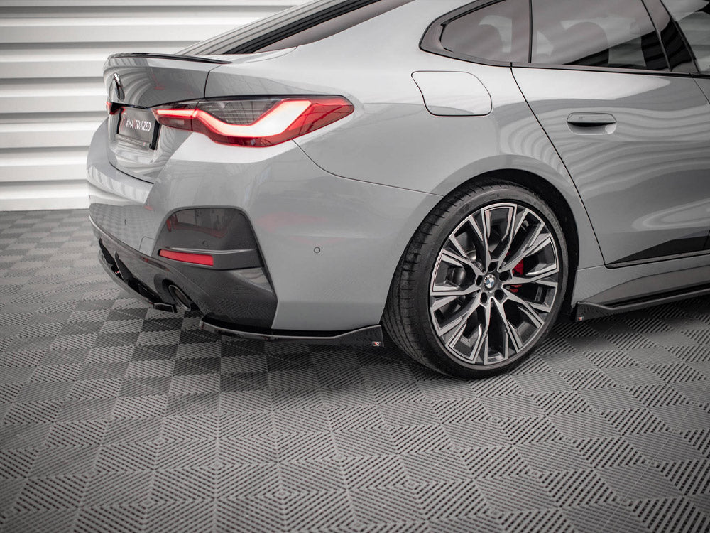 Maxton Design - REAR SIDE SPLITTERS V.2 BMW 4 GRAN COUPE M-PACK G26
