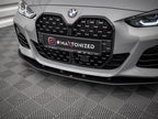 Maxton Design - Street PRO Front Splitter BMW 4 / i4 Gran Coupe M-Pack / M440i G26