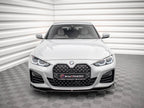 Maxton Design - FRONT SPLITTER V.1 BMW 4 / I4 GRAN COUPE M-PACK / M440I G26