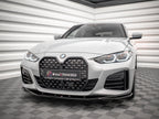 Maxton Design - FRONT SPLITTER V.3 BMW 4 / I4 GRAN COUPE M-PACK / M440I G26