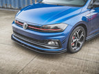 Maxton Design - STREET PRO FRONT SPLITTER VW POLO GTI MK6 (2017-2021)