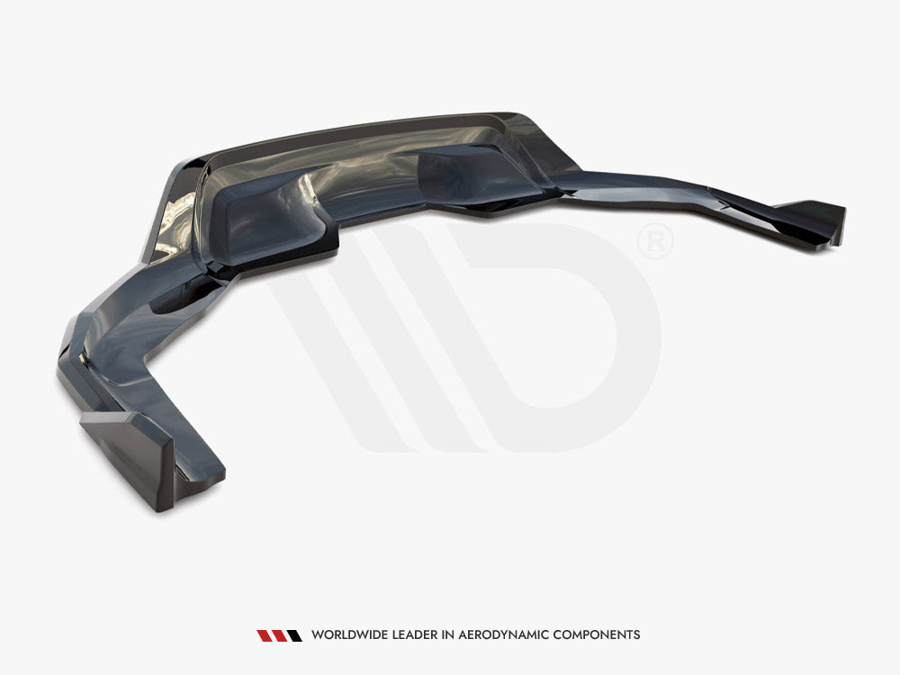 Maxton Design - CENTRAL REAR SPLITTER (VERTICAL BARS) BMW X6 M SPORT F16