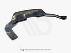 Maxton Design - CENTRAL REAR SPLITTER (VERTICAL BARS) BMW X6 M SPORT F16