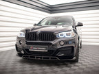 Maxton Design - FRONT SPLITTER V.2 BMW X6 M SPORT F16