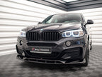 Maxton Design - FRONT SPLITTER V.3 BMW X6 M SPORT F16
