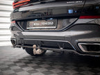 Maxton Design - CENTRAL REAR SPLITTER (VERTICAL BARS) V.3 BMW X6 M-PACK G06