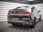 Maxton Design - CENTRAL REAR SPLITTER (VERTICAL BARS) V.2 BMW X6 M-PACK G06