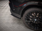 Maxton Design - CENTRAL REAR SPLITTER (VERTICAL BARS) V.2 BMW X6 M-PACK G06