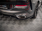 Maxton Design - CENTRAL REAR SPLITTER (VERTICAL BARS) V.2 BMW X6 M-PACK G06