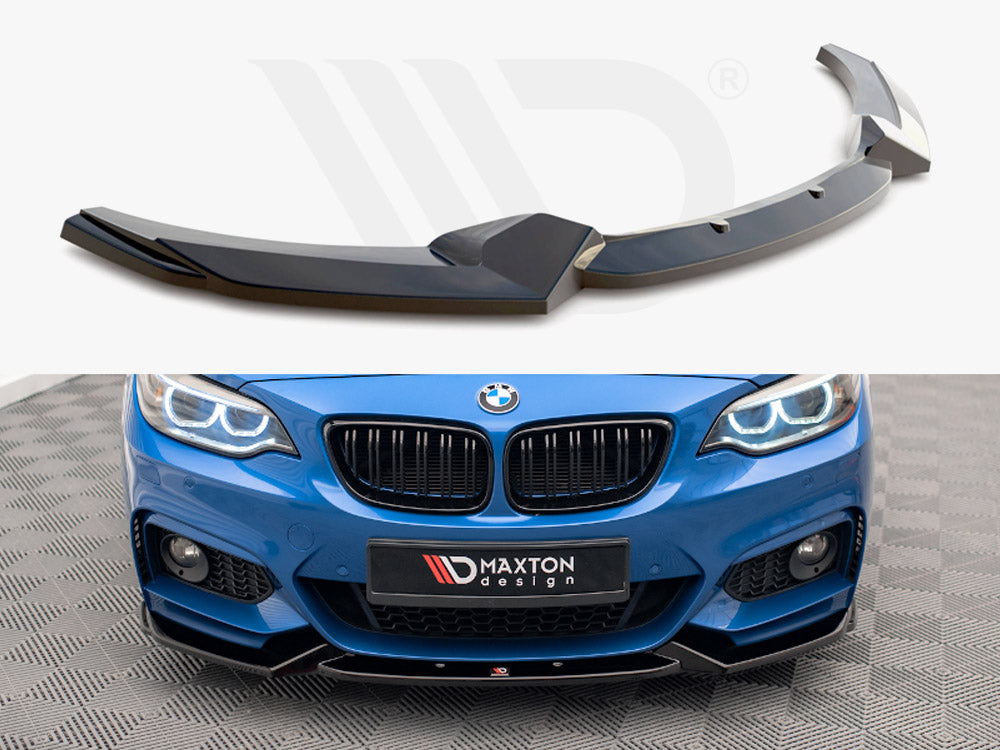 Maxton Design - FRONT SPLITTER V.2 BMW 2 M-PACK F22