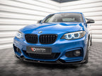 Maxton Design - FRONT SPLITTER V.2 BMW 2 M-PACK F22