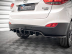 Maxton Design - REAR SPLITTER (VERTICAL BARS) HYUNDAI IX35 MK1
