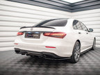 Maxton Design - Central Rear Splitter (Vertical Bars) Mercedes E AMG-Line Sedan W213 Facelift