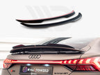 Maxton Design - SPOILER CAP AUDI E-TRON GT / RS GT RS MK1
