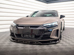 Maxton Design - FRONT SPLITTER V.2 AUDI E-TRON GT / RS GT MK1