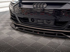 Maxton Design - FRONT SPLITTER V.2 AUDI E-TRON GT / RS GT MK1