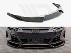 Maxton Design - FRONT SPLITTER V.1 AUDI E-TRON GT / RS GT MK1