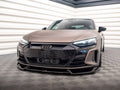 Maxton Design - FRONT SPLITTER V.1 AUDI E-TRON GT / RS GT MK1
