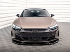 Maxton Design - FRONT SPLITTER V.1 AUDI E-TRON GT / RS GT MK1