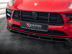 Maxton Design - FRONT SPLITTER V.2 PORSCHE MACAN GTS / SPORT DESIGN MK1 FACELIFT