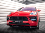 Maxton Design - FRONT SPLITTER V.1 PORSCHE MACAN GTS / SPORT DESIGN MK1 FACELIFT