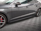 Maxton Design - SIDE SKIRTS SPLITTERS AUDI A5 F5 S-LINE SPORTBACK (2016 - UP)