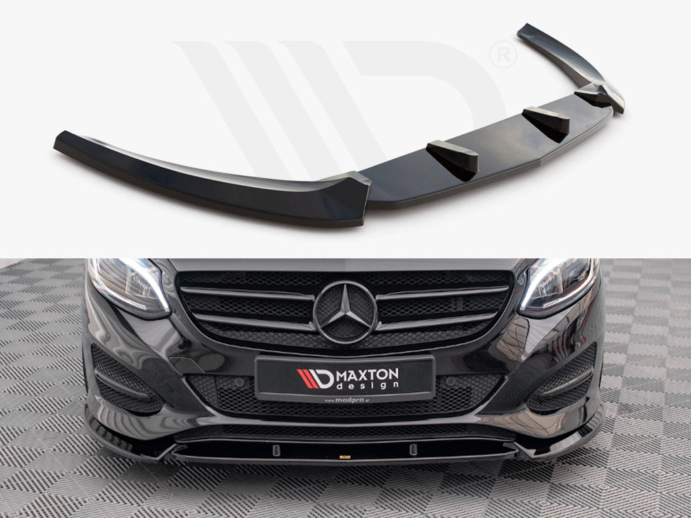 Maxton Design - FRONT SPLITTER MERCEDES B W246 FACELIFT