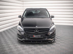 Maxton Design - FRONT SPLITTER MERCEDES B W246 FACELIFT