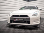 Maxton Design - FRONT SPLITTER NISSAN GTR R35 1ST FACELIFT