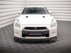 Maxton Design - FRONT SPLITTER NISSAN GTR R35 1ST FACELIFT