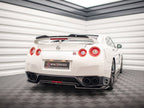 Maxton Design - CENTRAL REAR SPLITTER (VERTICAL BARS) NISSAN GTR R35 1ST FACELIFT