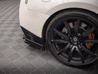 Maxton Design - CENTRAL REAR SPLITTER + FLAPS NISSAN GTR R35 1ST FACELIFT