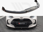 Maxton Design - FRONT SPLITTER V.1 + FLAPS TOYOTA YARIS MK4