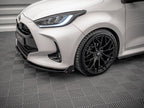 Maxton Design - FRONT SPLITTER V.1 + FLAPS TOYOTA YARIS MK4