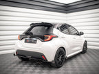 Maxton Design - CENTRAL REAR SPLITTER V.1 + FLAPS TOYOTA YARIS MK4