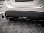 Maxton Design - CENTRAL REAR SPLITTER V.1 + FLAPS TOYOTA YARIS MK4