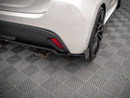 Maxton Design - CENTRAL REAR SPLITTER V.1 + FLAPS TOYOTA YARIS MK4