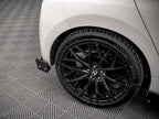 Maxton Design - CENTRAL REAR SPLITTER V.1 + FLAPS TOYOTA YARIS MK4