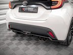 Maxton Design - CENTRAL REAR SPLITTER V.2 (VERTICAL BARS) TOYOTA YARIS MK4