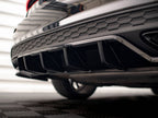 Maxton Design - CENTRAL REAR SPLITTER (VERTICAL BARS) AUDI A3 S-LINE SEDAN 8Y
